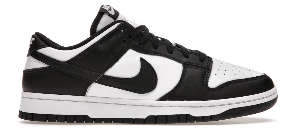 Nike Dunk Low Retro White Black Panda (Women's)