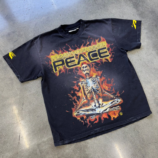 Hellstar Reach Your Inner Peace T-Shirt Black