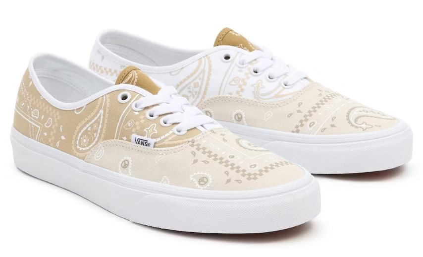 Vans Authentic Peace Paisley Peace True White