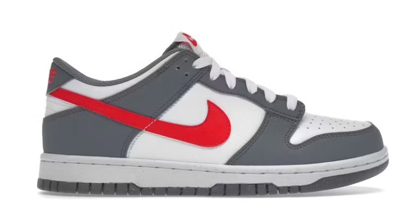 Nike Dunk Low Next Nature Smoke Grey Light Crimson (GS)