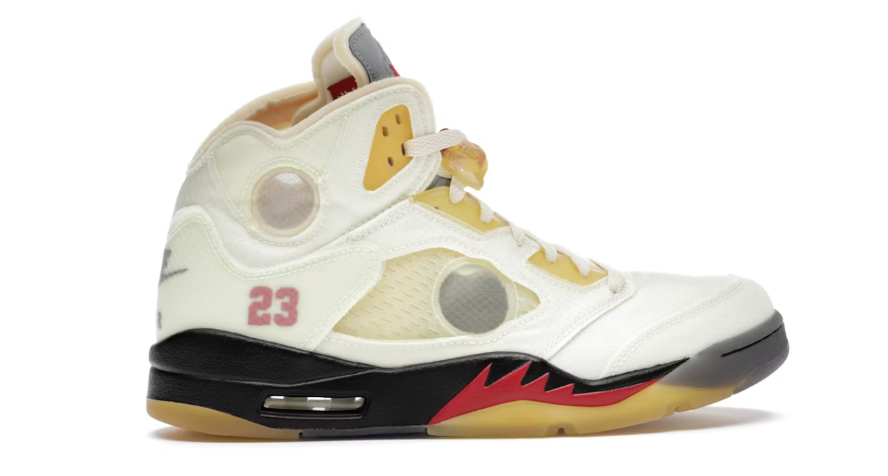 Jordan 5 Retro Off-White Sail