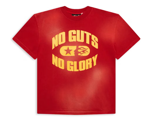 Hellstar No Guts No Glory T-shirt Red